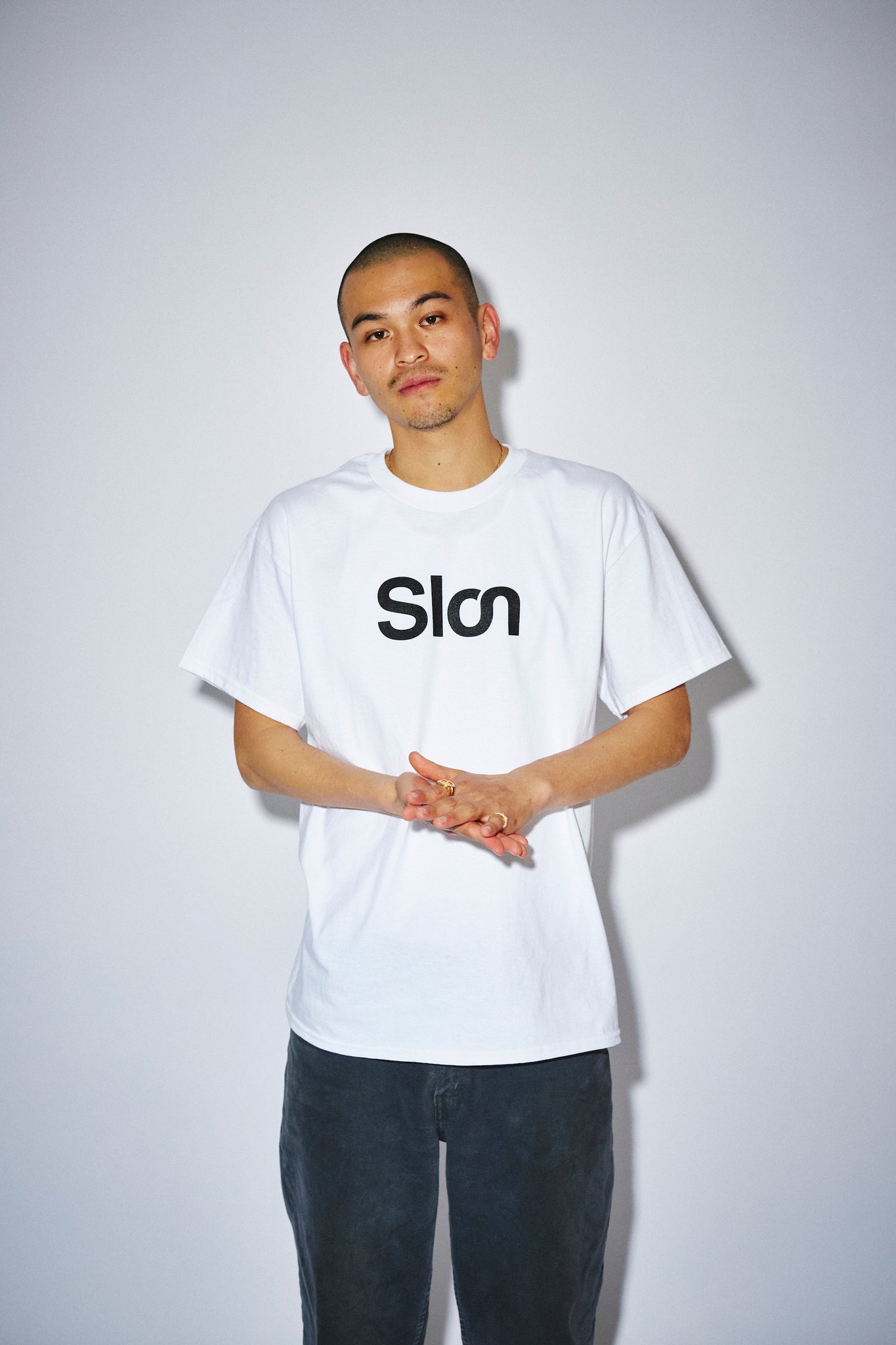 SLON ホワイト Tシャツ 新品 - Tシャツ/カットソー(半袖/袖なし)