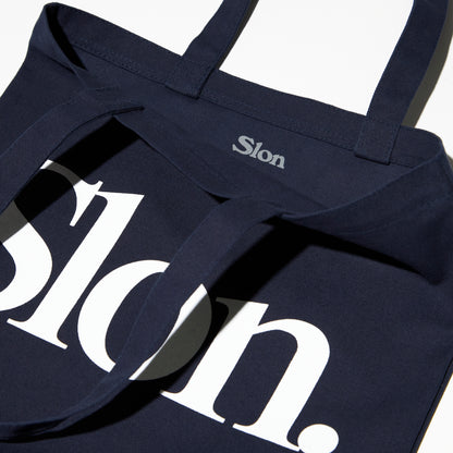 Slon Small Tech Logo Canvas Tote
