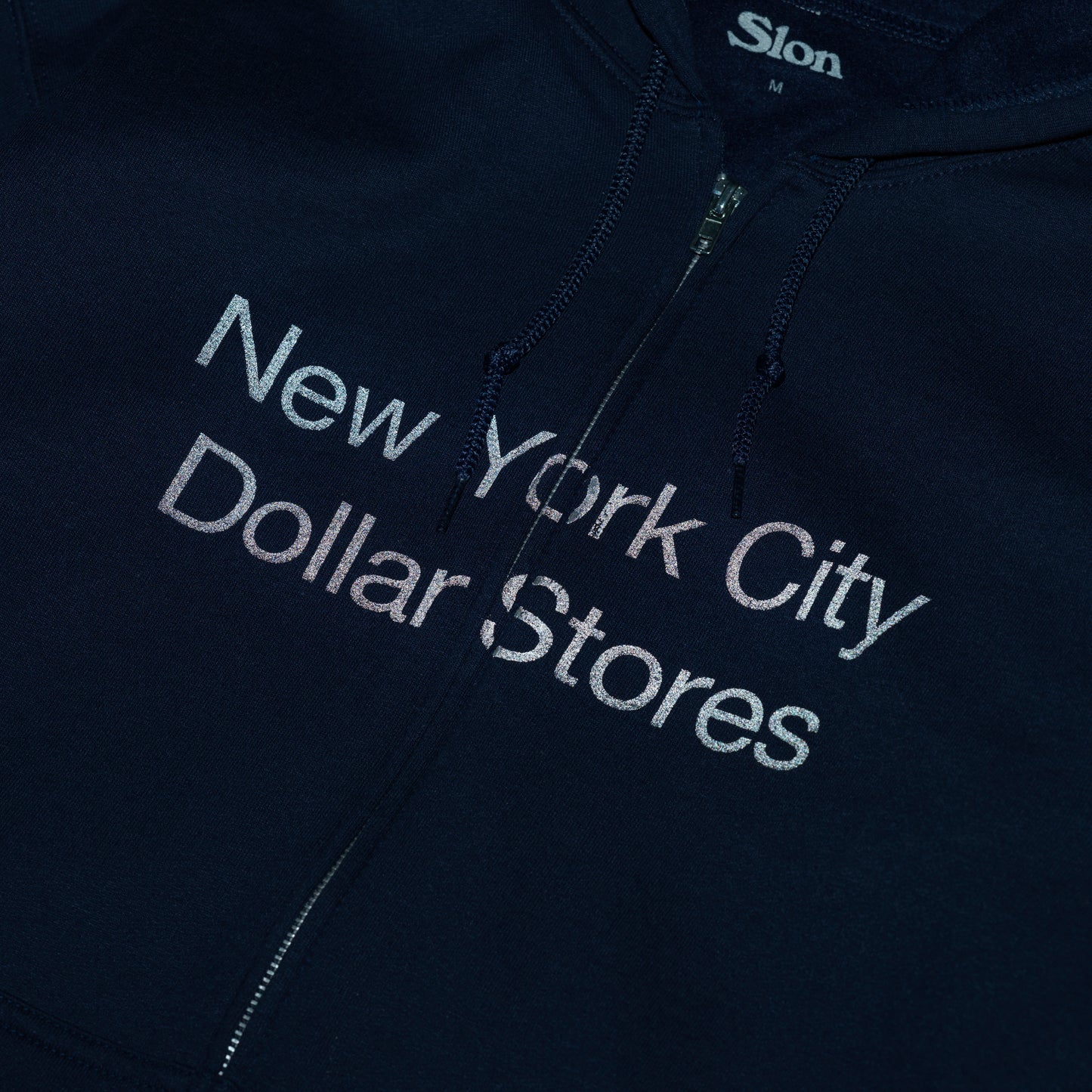 Slon NYC Dollar Stores Zip Hooded "Navy"