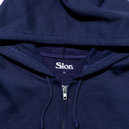 Slon NYC Dollar Stores Zip Hooded "Navy"