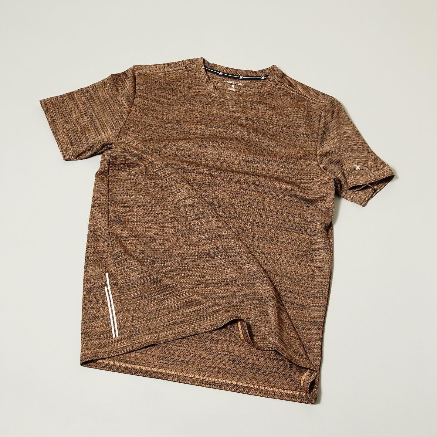 KENNETH COLE ACTIVE Poly Knit Tee