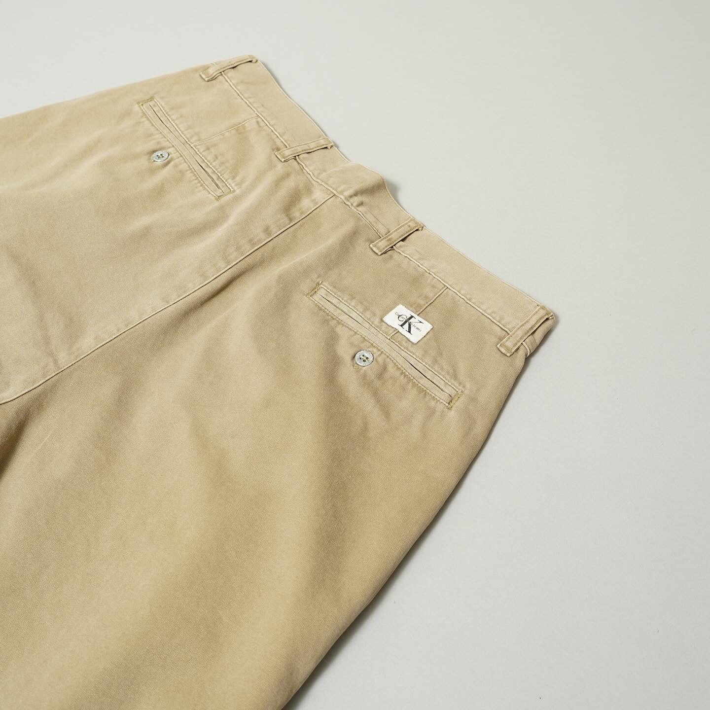 Calvin Klein DeadStock Tucked Chino Shorts