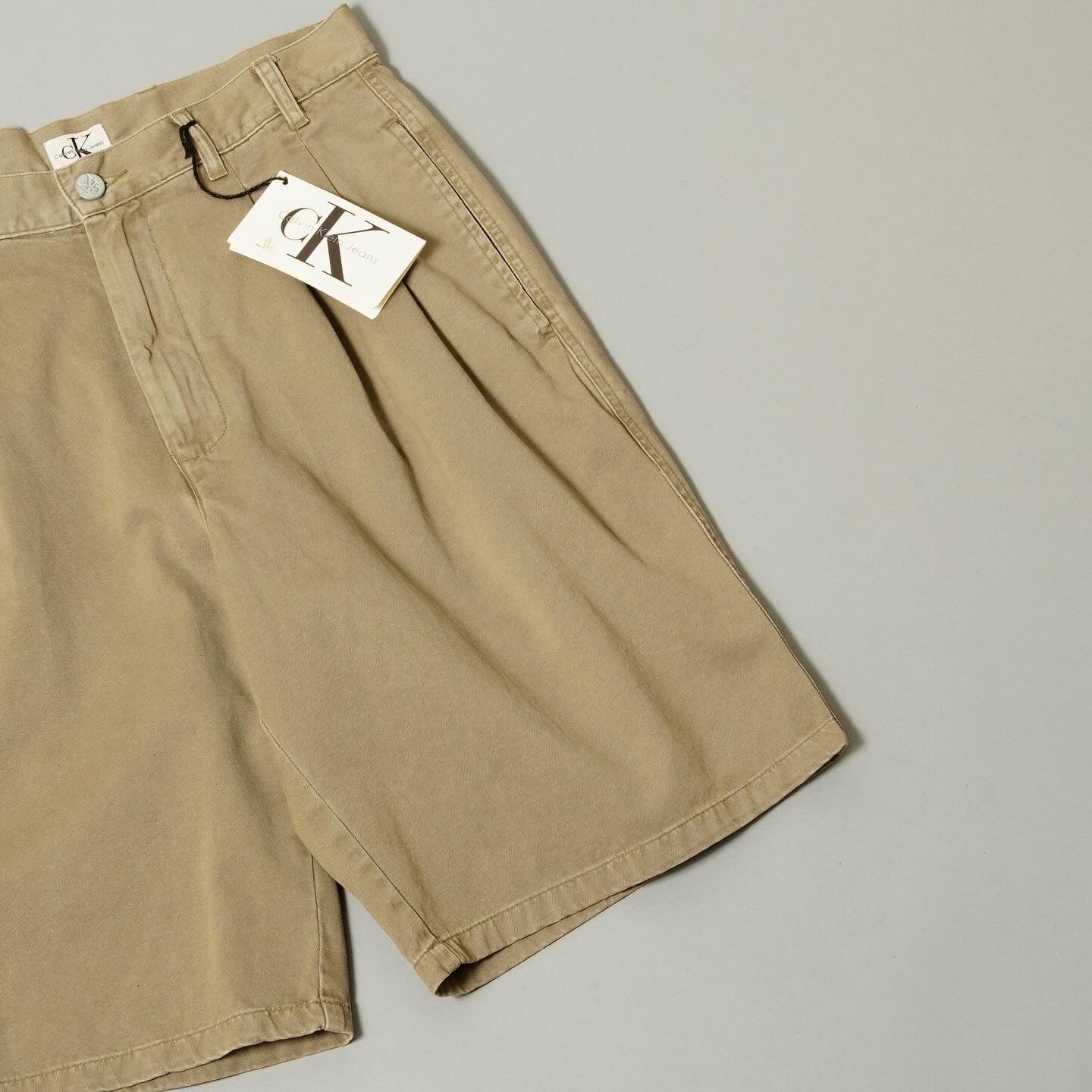 Calvin Klein DeadStock Tucked Chino Shorts