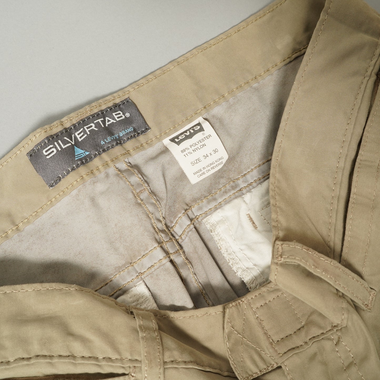 00’s SILVERTAB Nylon/Poly Pants