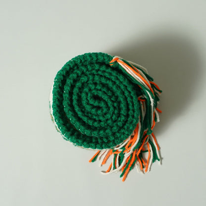 New York Color Hand Knitted Scarf