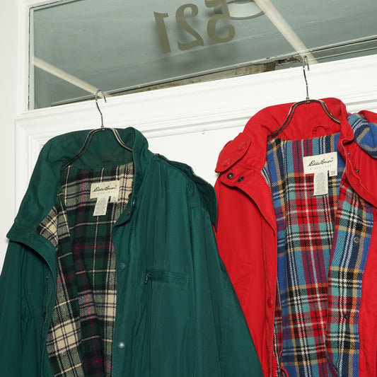 Eddie Bauer Flannel Lined Jacket