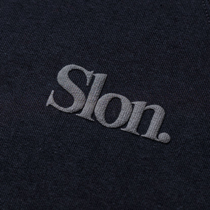 Slon Tech Logo Raglan Sweatshirt "City Black"
