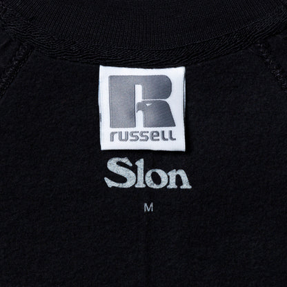Slon Tech Logo Raglan Sweatshirt "City Black"