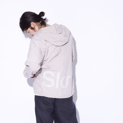Slon Grid Cotton Air Jacket "Natural"