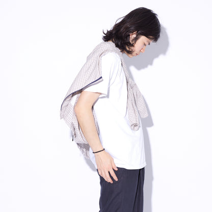 Slon Grid Cotton Air Jacket "Natural"