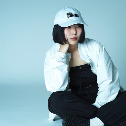 Slon Classic Logo Dot Tone Hat - White