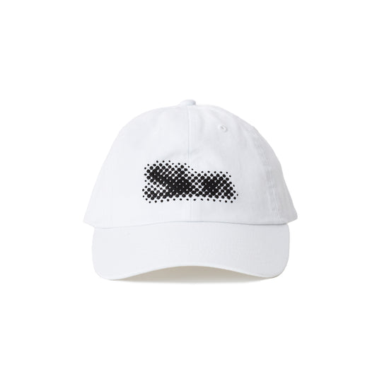 Slon Classic Logo Dot Tone Hat - White