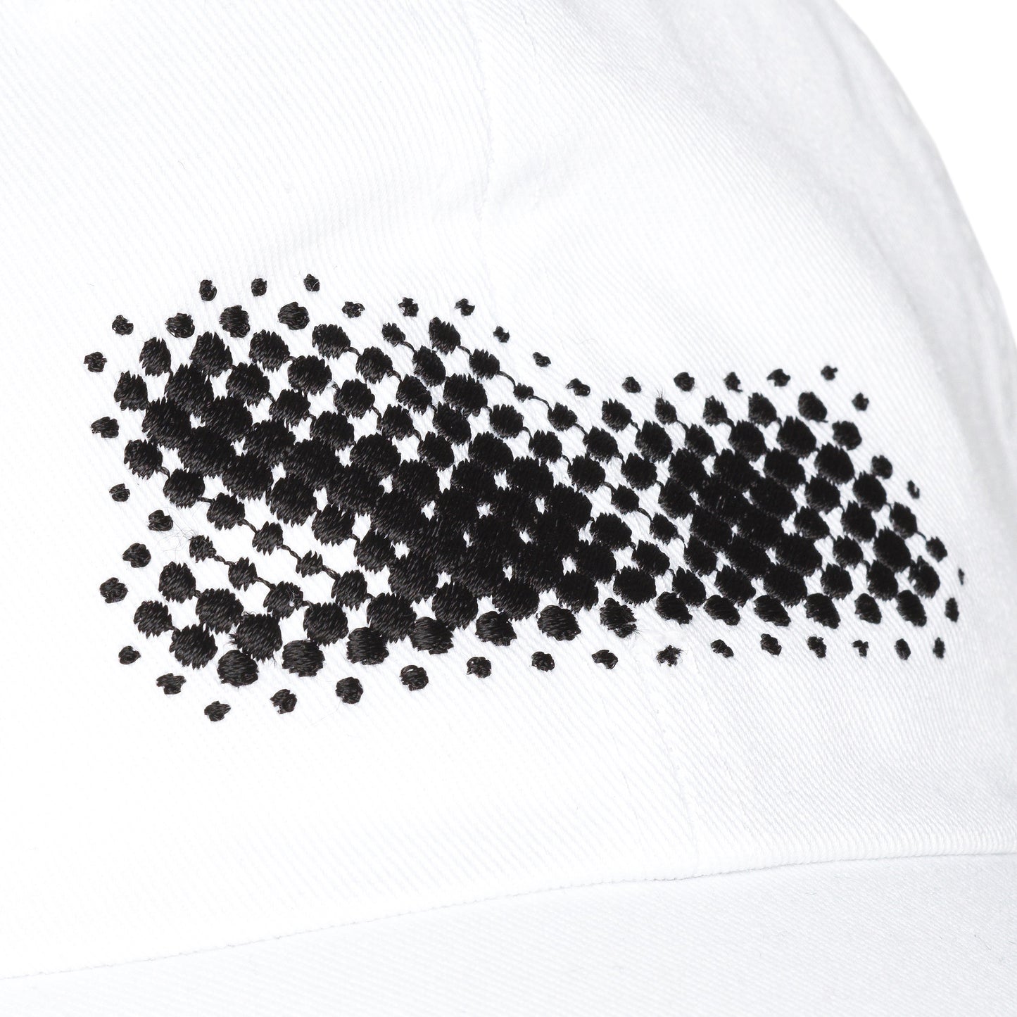 Slon Classic Logo Dot Tone Hat - White