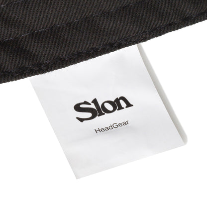Slon Classic Logo Dot Tone Hat - Black