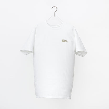 Slon RK-1 Logo S/S Tee - White x Mud