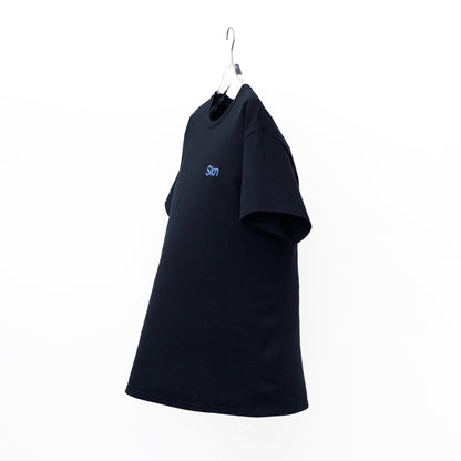 Slon RK-1 Logo S/S Tee - Black x Nordic Blue