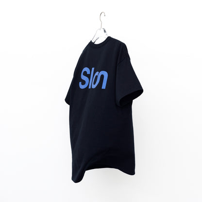Slon RK-1 Logo S/S Tee - Black x Nordic Blue