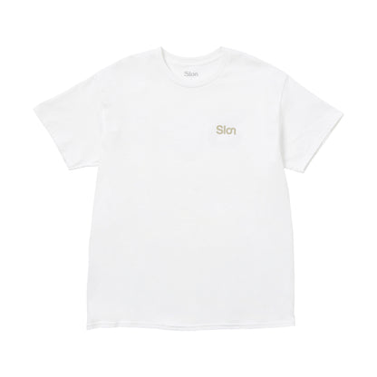 Slon RK-1 Logo S/S Tee - White x Mud