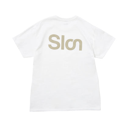 Slon RK-1 Logo S/S Tee - White x Mud