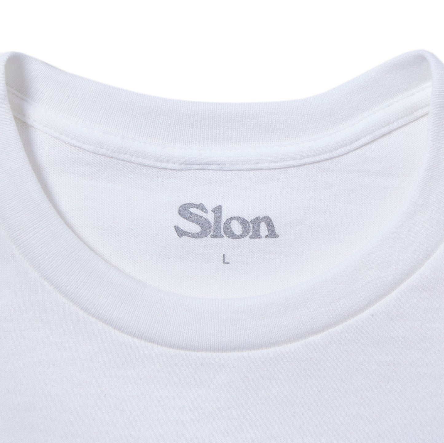 Slon RK-1 Logo S/S Tee - White x Mud