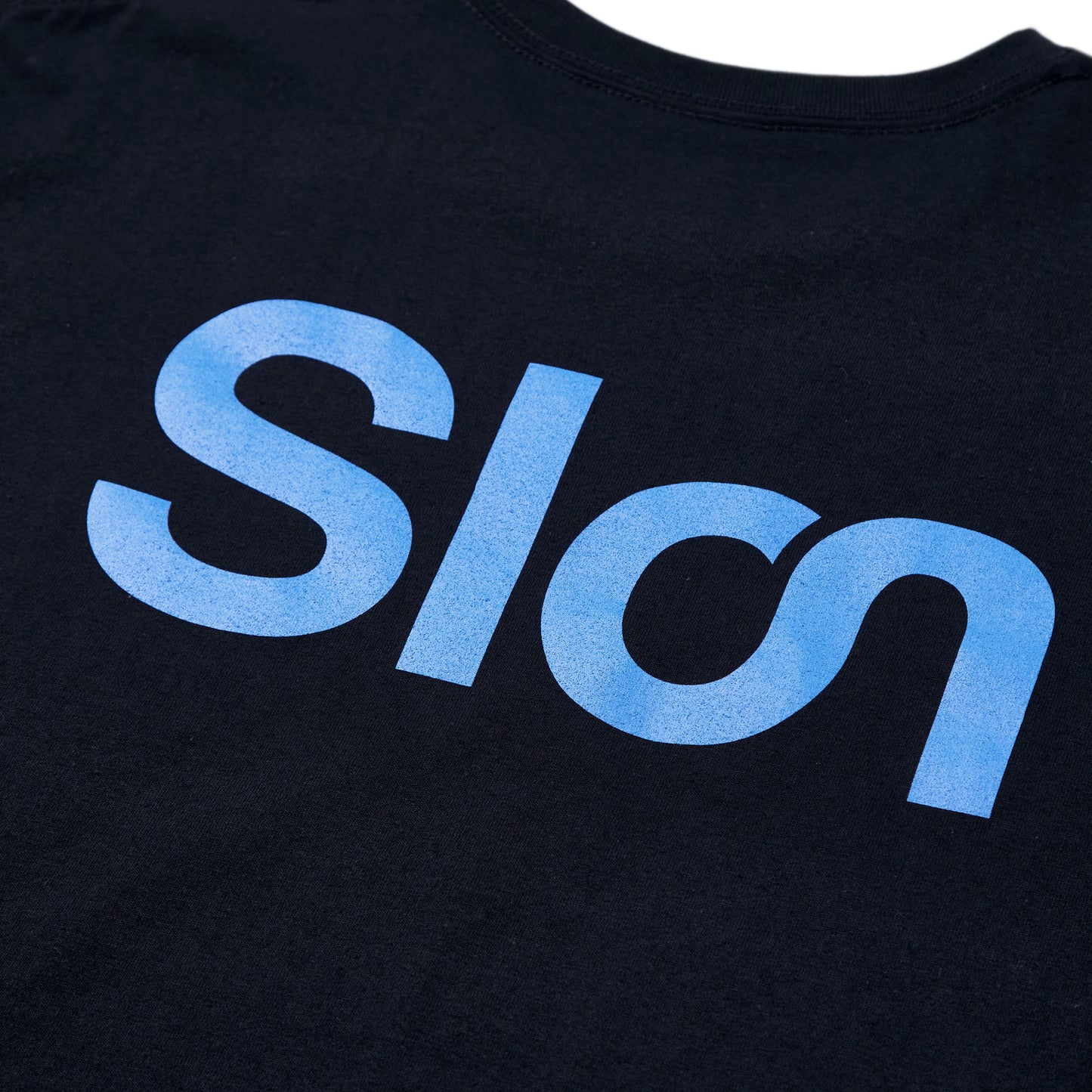 Slon RK-1 Logo S/S Tee - Black x Nordic Blue