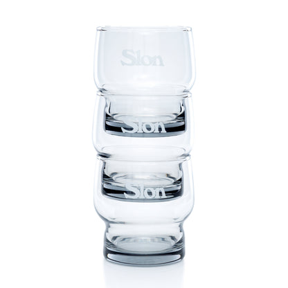 Slon Classic Logo Stacking Tumbler Set of 2 / Set of 3