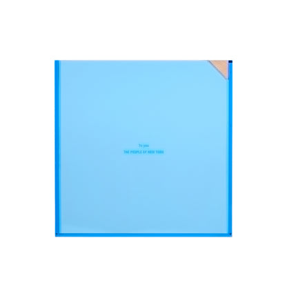 Slon Store 10th Anniversary Collab- ‘preciate ya - DDQS Acrylic Incense Burner - Clear Blue