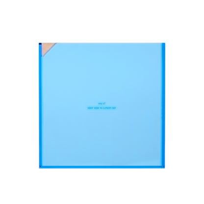 Slon Store 10th Anniversary Collab- ‘preciate ya - DDQS Acrylic Incense Burner - Clear Blue