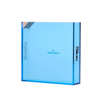 Slon Store 10th Anniversary Collab- ‘preciate ya - DDQS Acrylic Incense Burner - Clear Blue