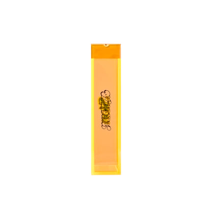 Slon Store 10th Anniversary Collab- ‘preciate ya - DDQS Acrylic Incense Burner - Safety Orange