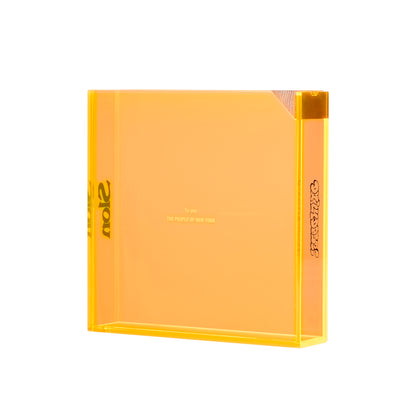 Slon Store 10th Anniversary Collab- ‘preciate ya - DDQS Acrylic Incense Burner - Safety Orange