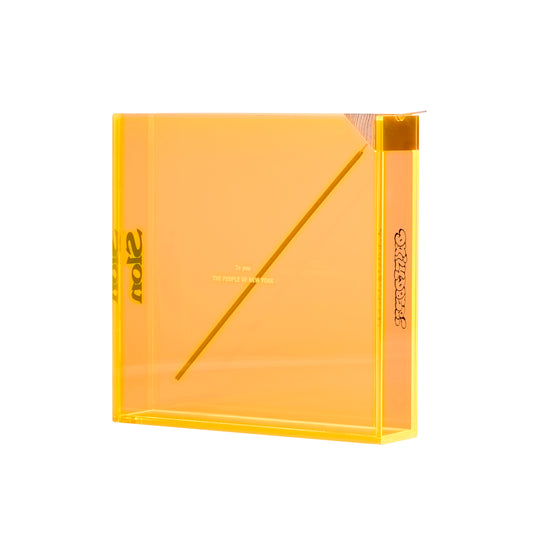 Slon Store 10th Anniversary Collab- ‘preciate ya - DDQS Acrylic Incense Burner - Safety Orange