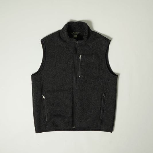 Eddie Bauer Rib Knit Fleece Vest