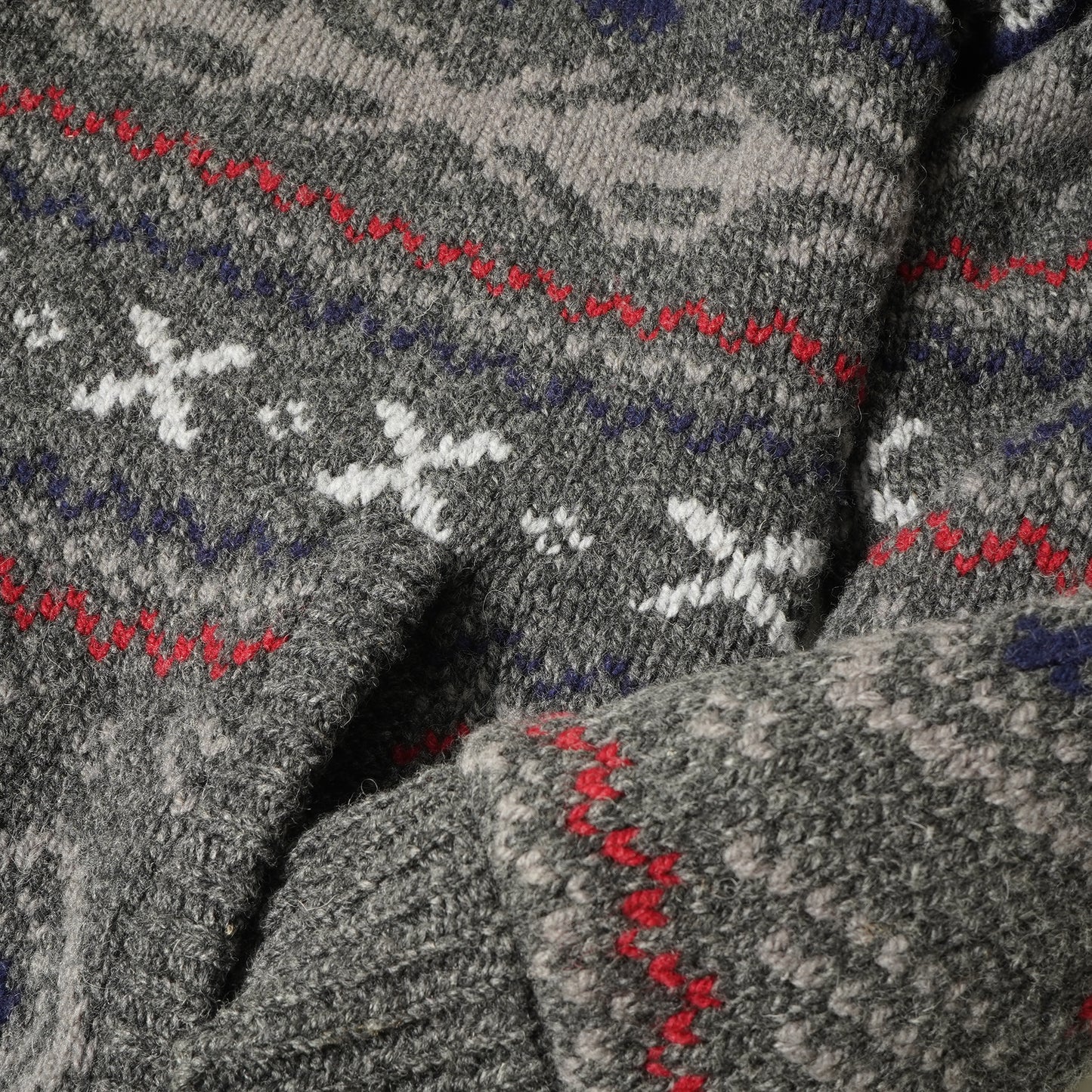 L.L.Bean Lamb Wool Zip Cardigan