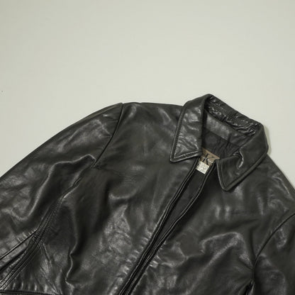 Calvin Klein Zip Up Leather Jacket