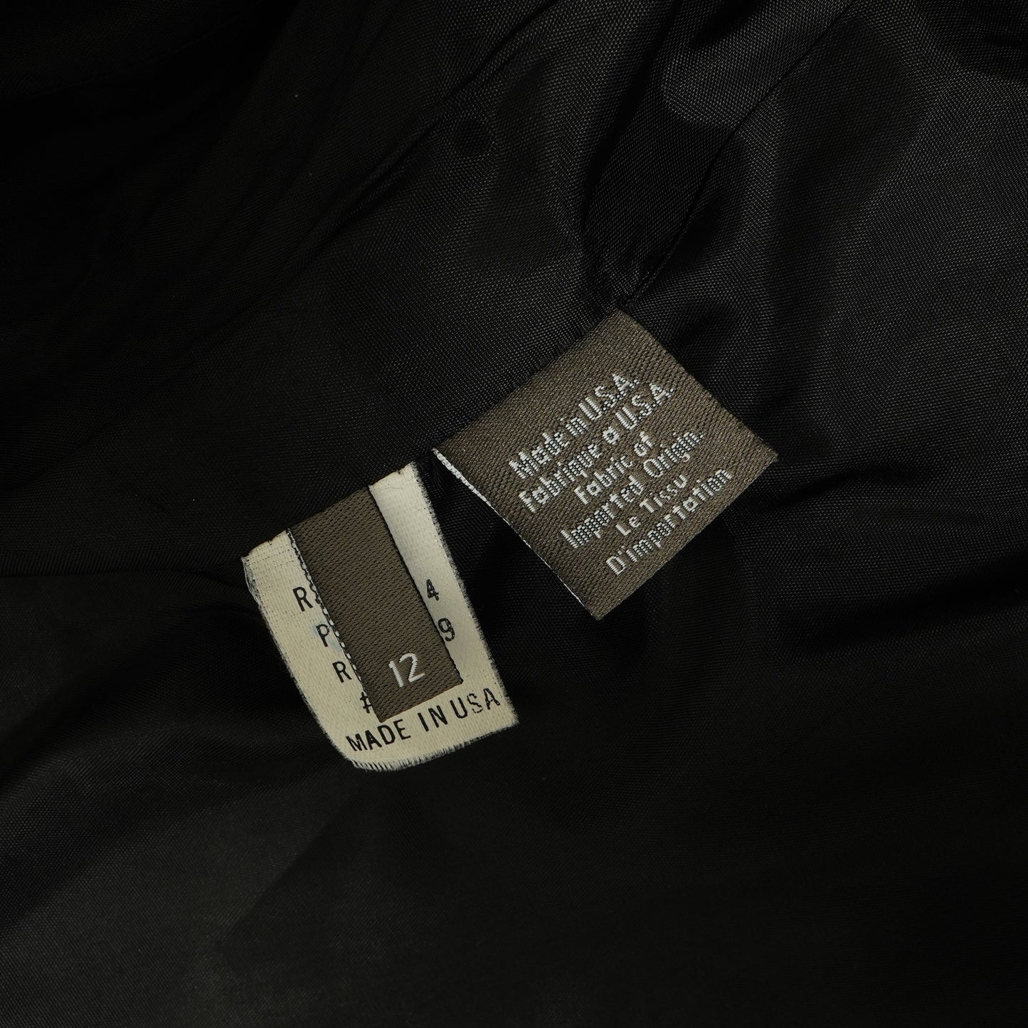 Calvin Klein Zip Up Leather Jacket