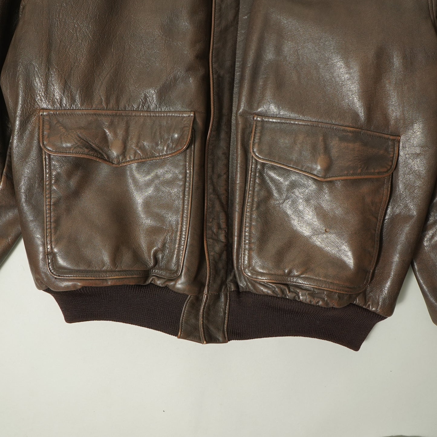 L.L.Bean Bomber Leather Jacket