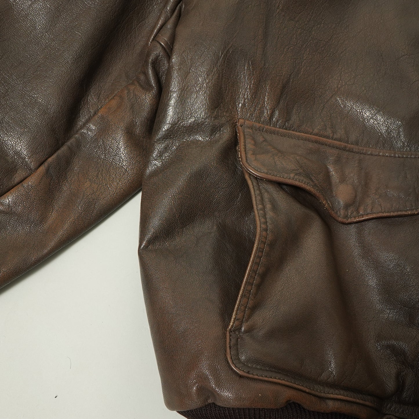 L.L.Bean Bomber Leather Jacket