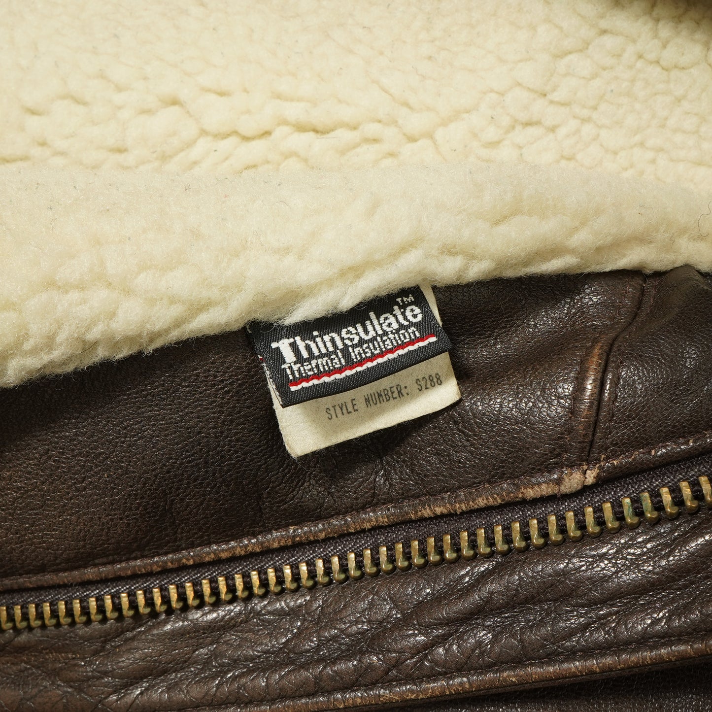 L.L.Bean Bomber Leather Jacket