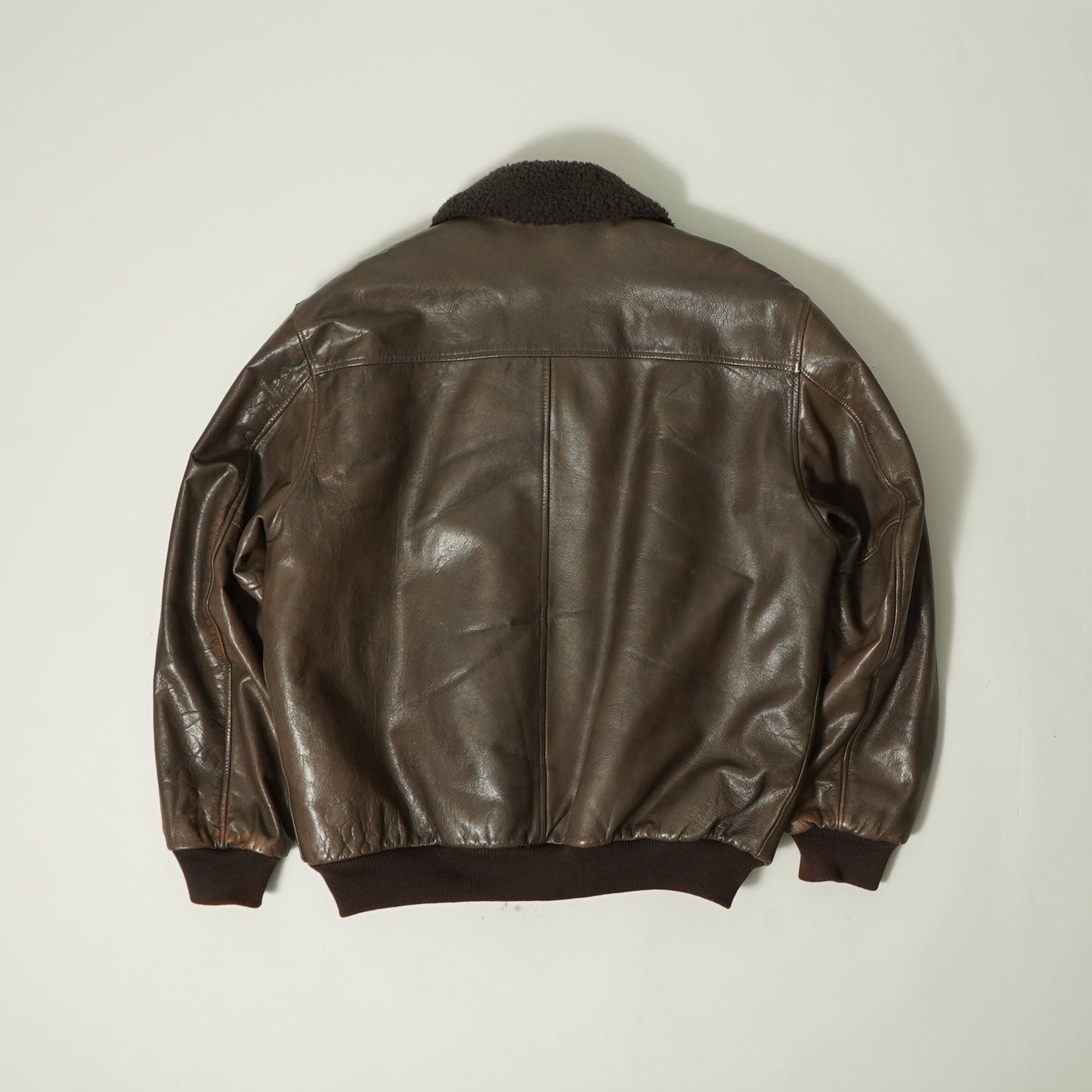 L.L.Bean Bomber Leather Jacket