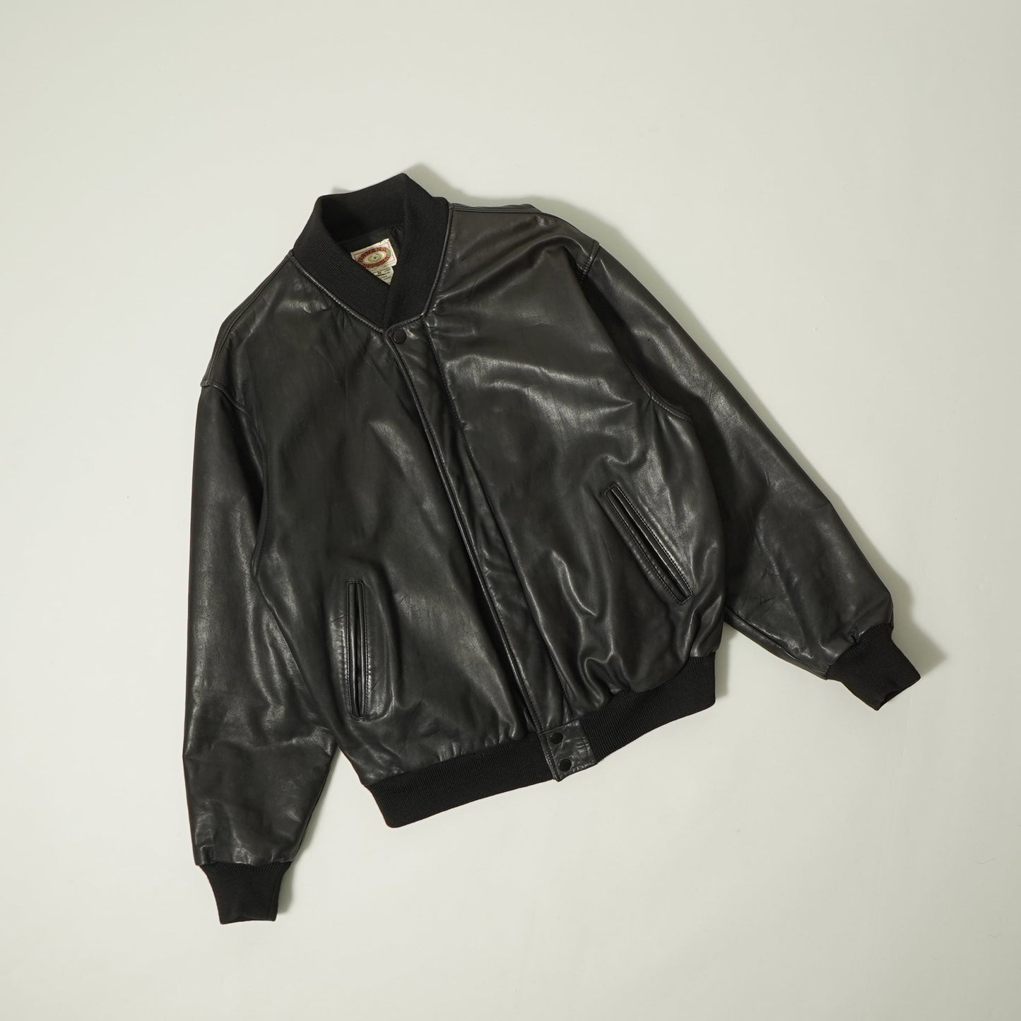 Banana Republic Bomber Leather Jacket