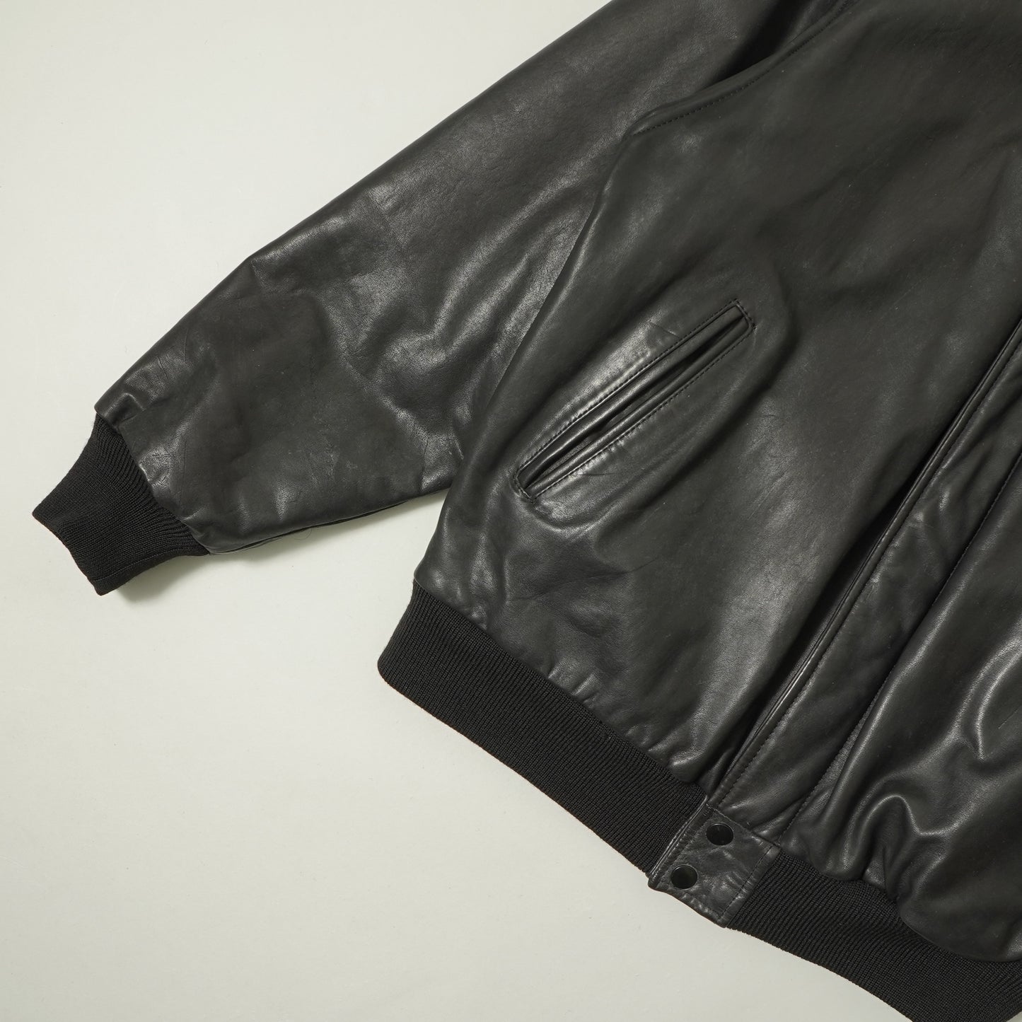 Banana Republic Bomber Leather Jacket