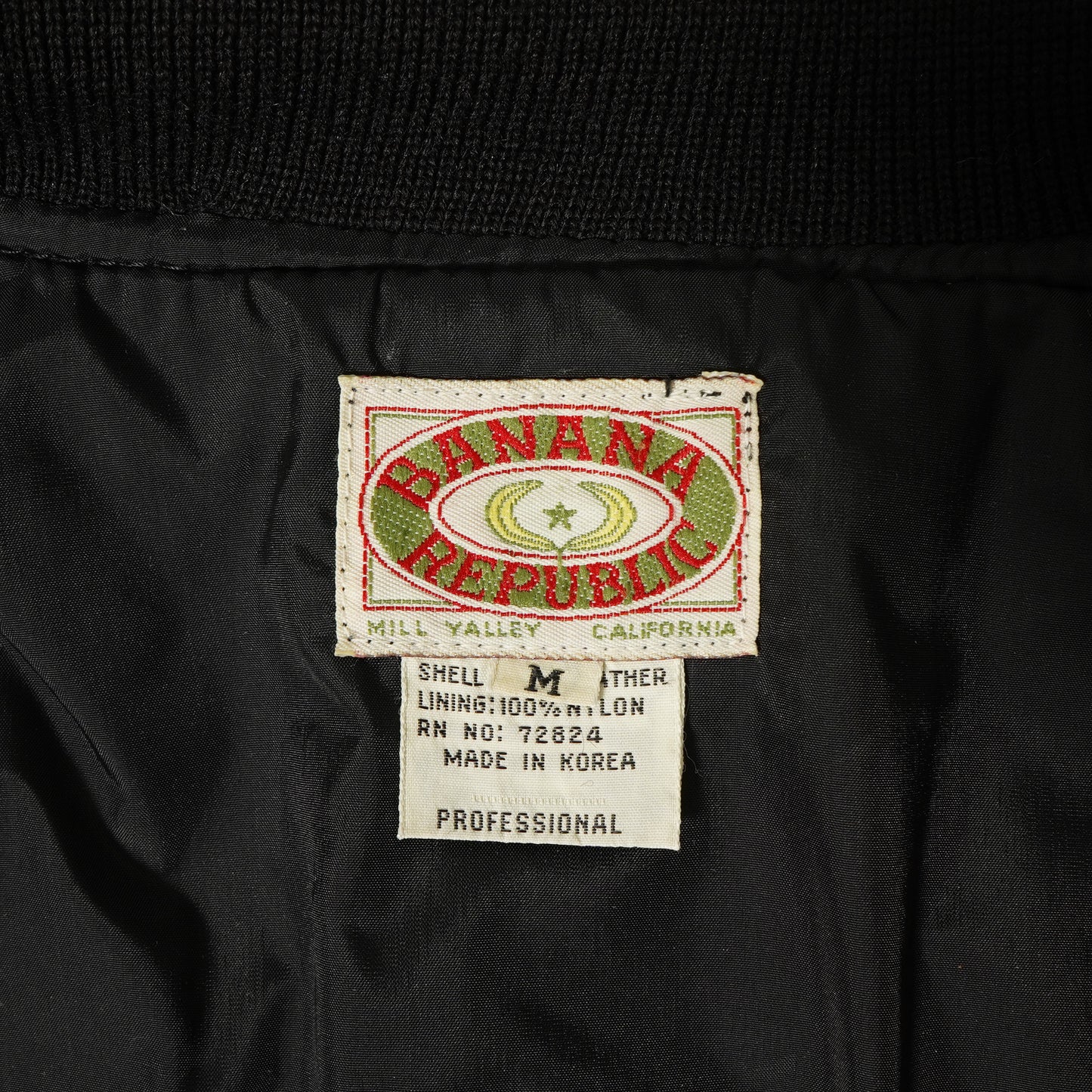 Banana Republic Bomber Leather Jacket