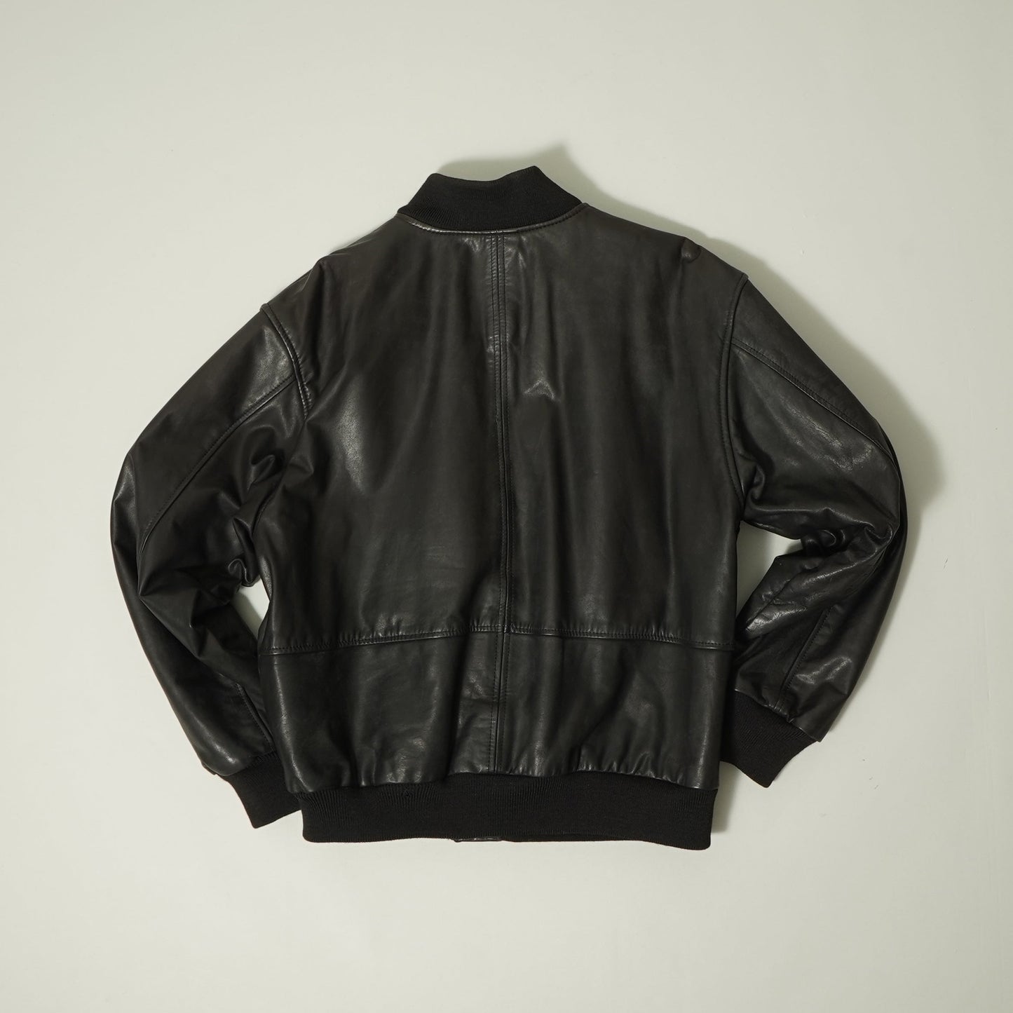 Banana Republic Bomber Leather Jacket