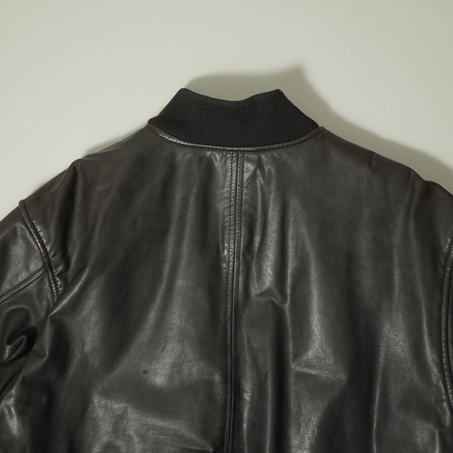 Banana Republic Bomber Leather Jacket
