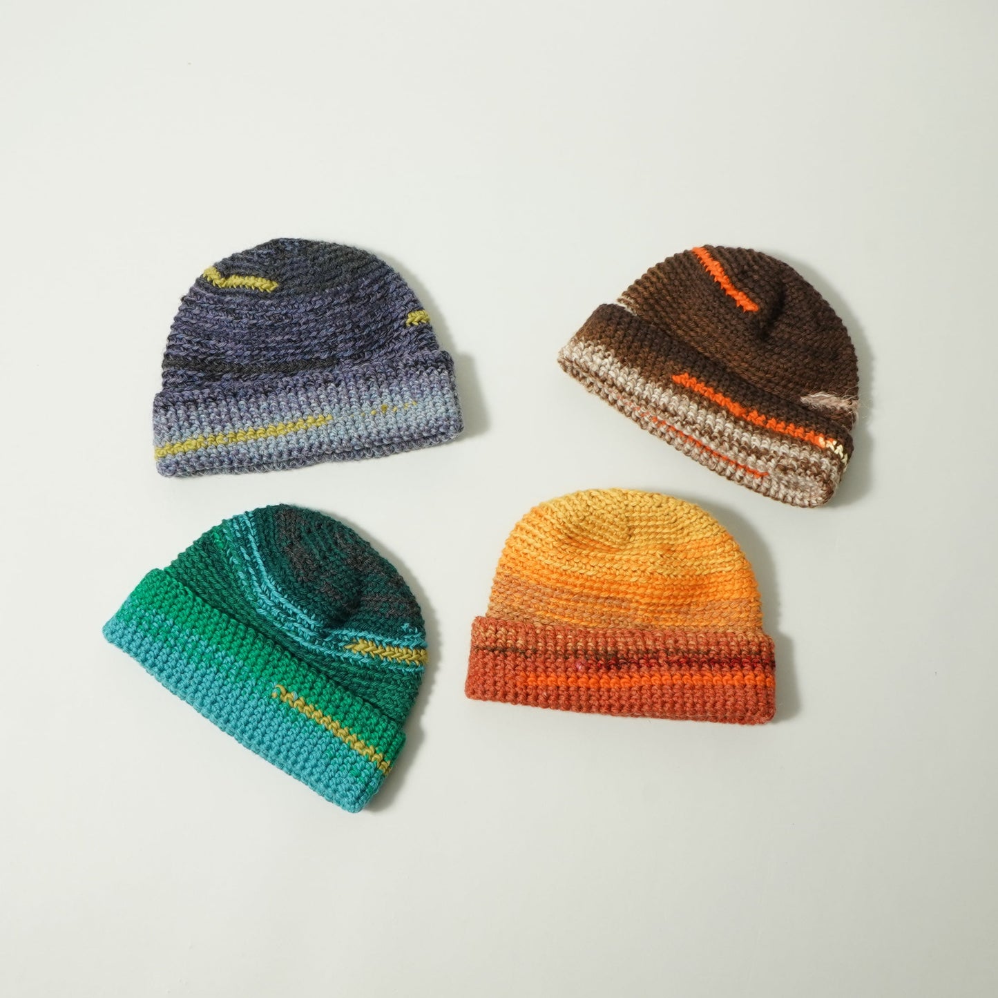 Hand Knitted Beanie by OLIVIA IRJA for Slon - Downtown