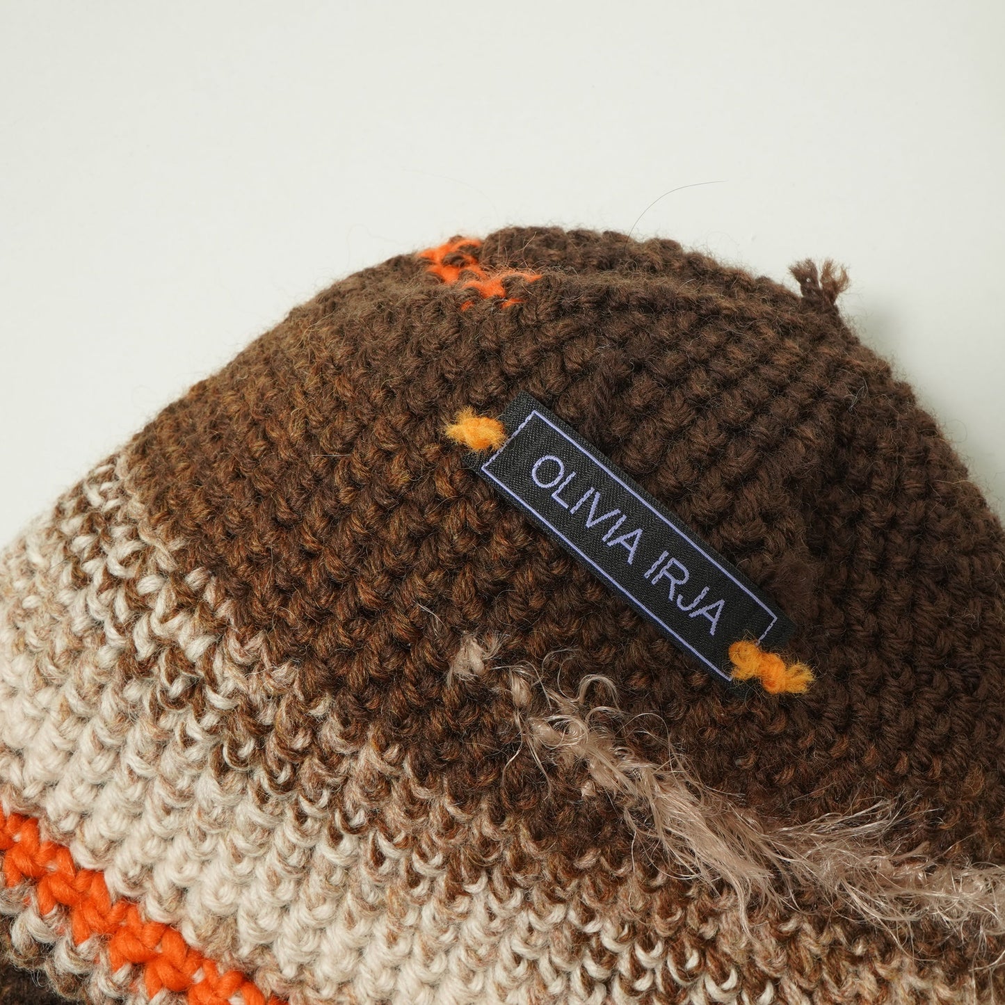 Hand Knitted Beanie by OLIVIA IRJA for Slon - Downtown