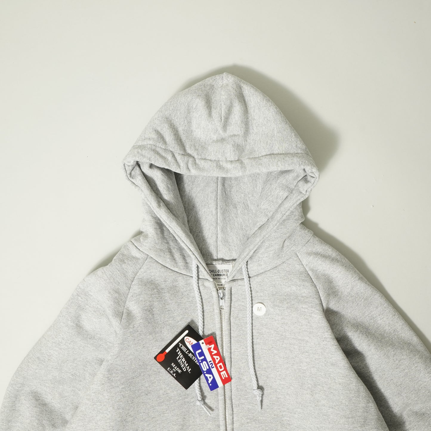 CAMBER CHILL BUSTER Zip Hoodie - Grey