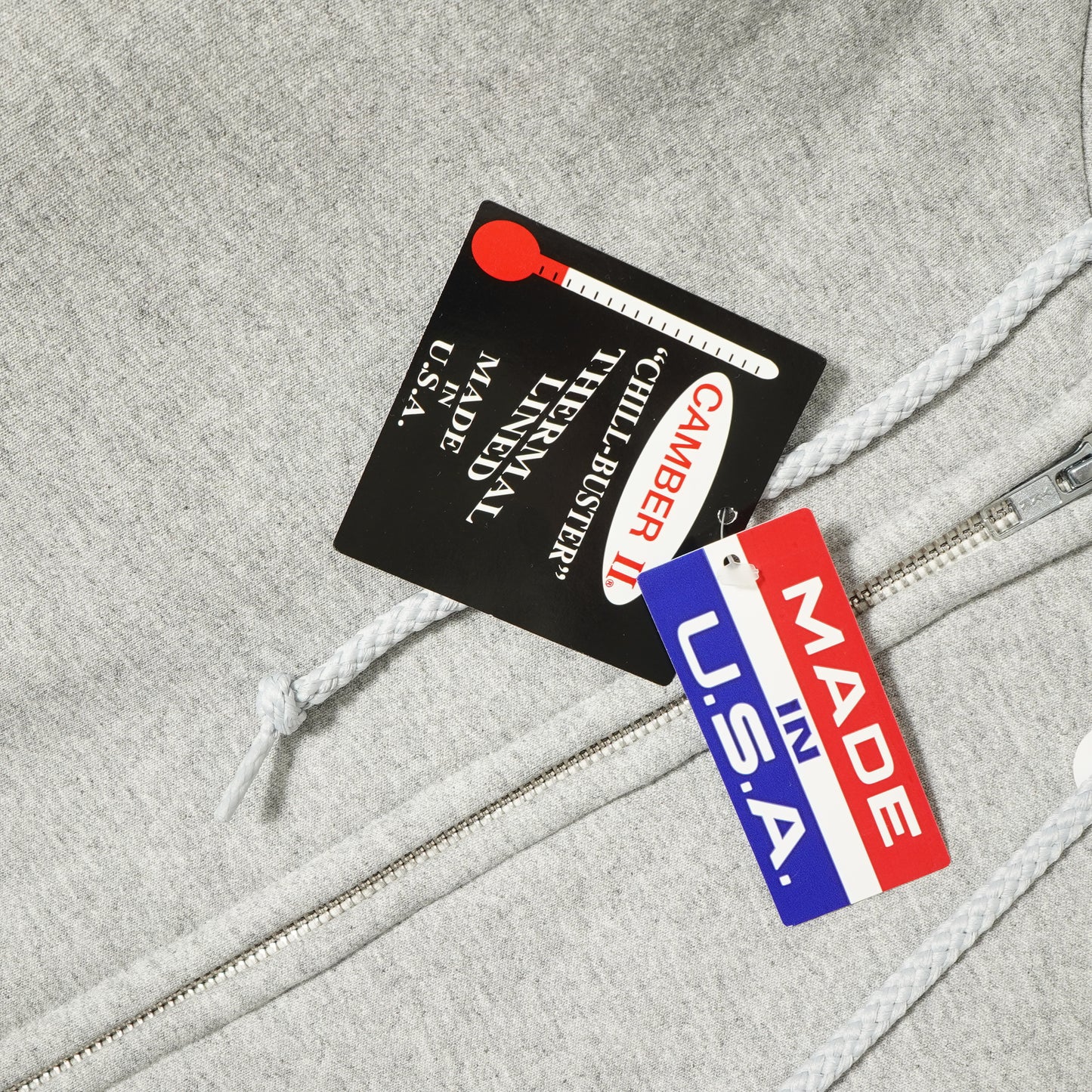 CAMBER CHILL BUSTER Zip Hoodie - Grey