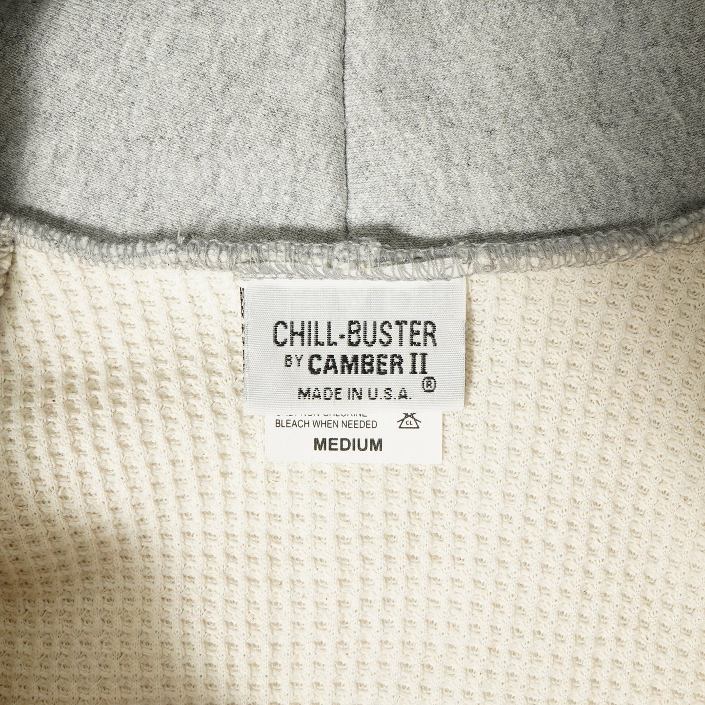 CAMBER CHILL BUSTER Zip Hoodie - Grey